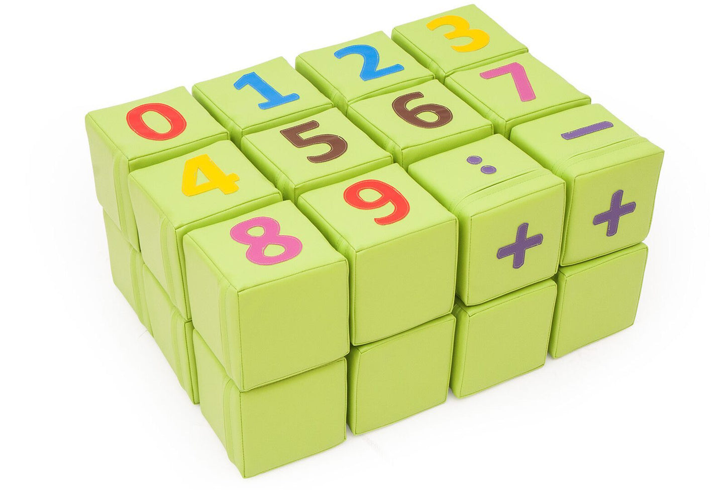 Set 24 Cubi Didattici Morbidi