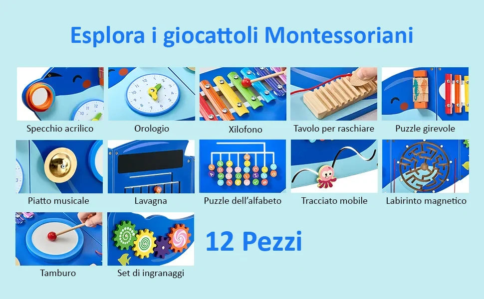 Wall Play Panels Balena