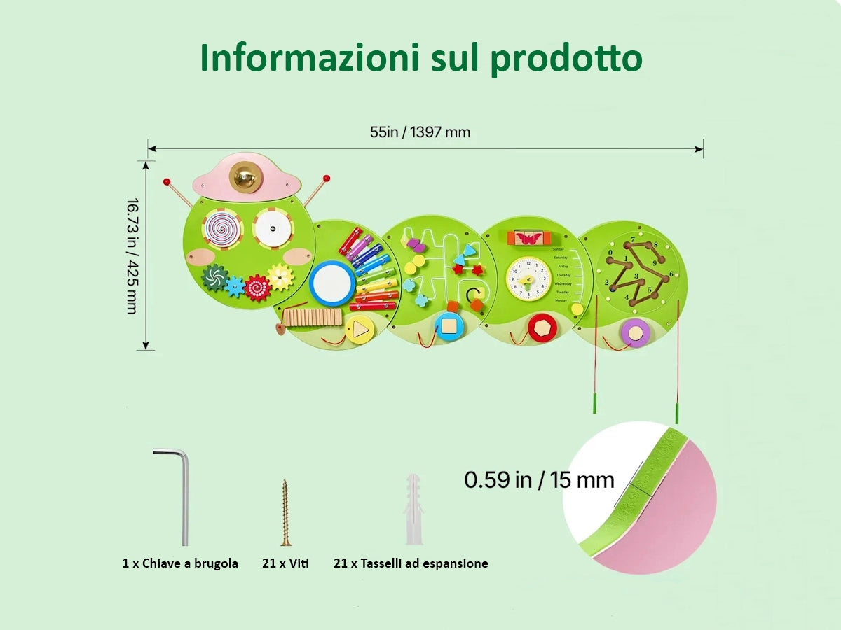 Wall Play Panels Bruco